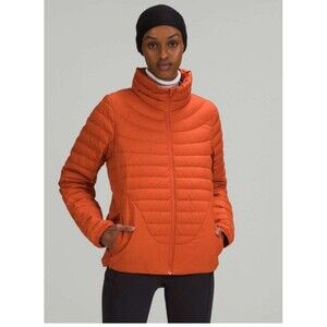 Lululemon Lightweight Relaxed-Fit Down Jacket Canyon Orange Size 4 Goose Down